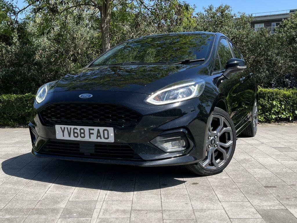Ford Fiesta 1.0T Ecoboost St-line Euro 6 Ss Black