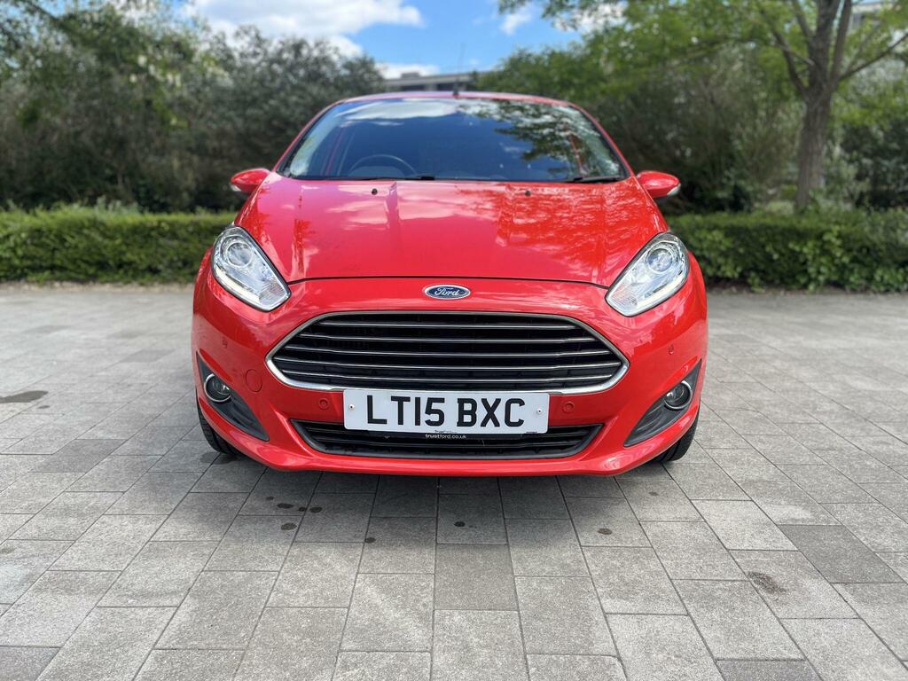 Ford Fiesta 1.0T Ecoboost Titanium Powershift Euro 6 LT15BXC Red #2