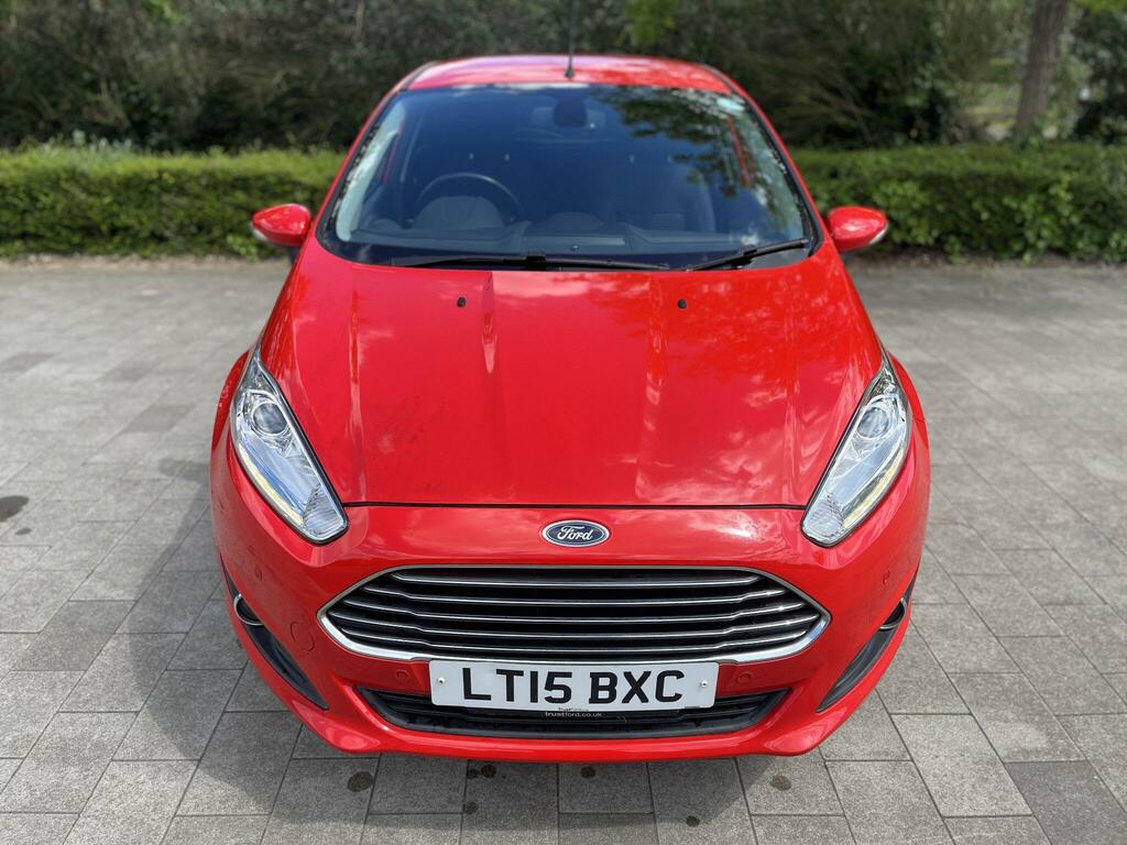 Ford Fiesta 1.0T Ecoboost Titanium Powershift Euro 6 LT15BXC Red #3