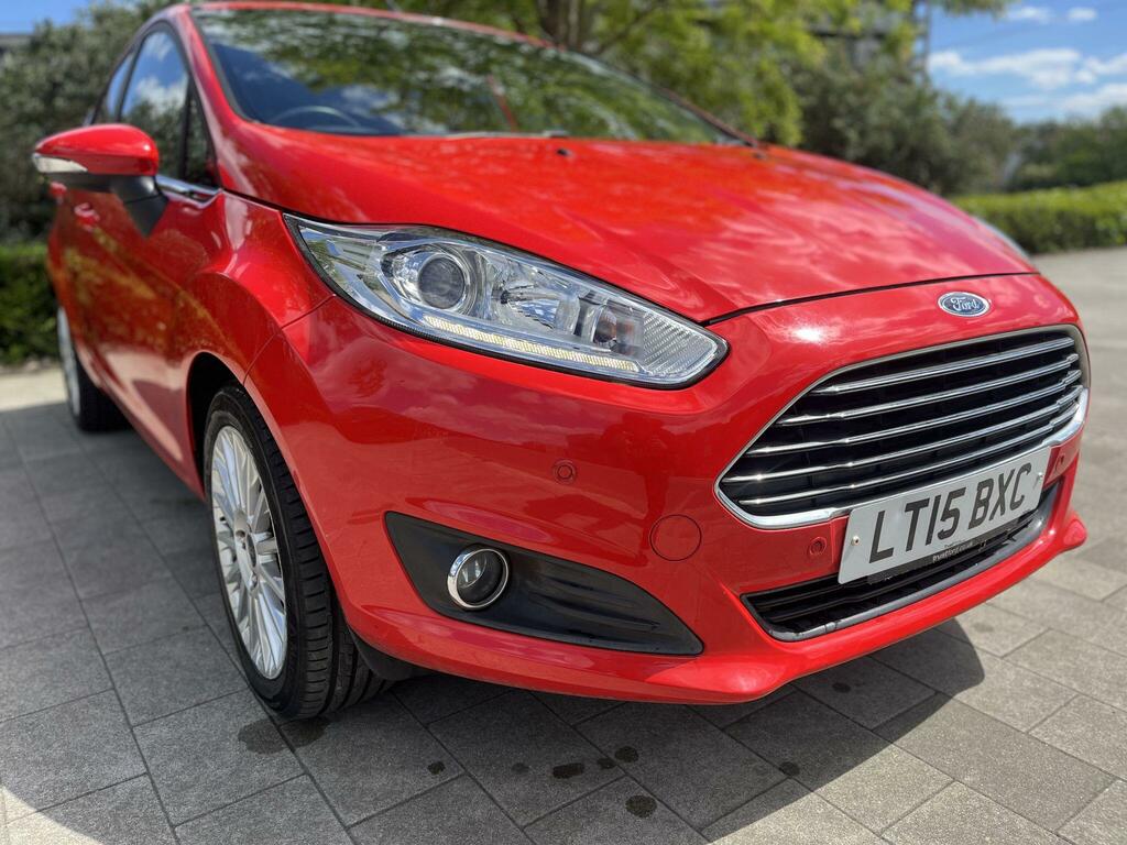 Ford Fiesta 1.0T Ecoboost Titanium Powershift Euro 6 LT15BXC Red #5