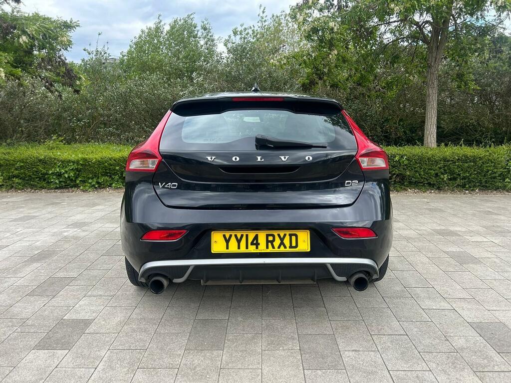 Volvo V40 1.6 D2 R-design Euro 5 Ss YY14RXD Black #6