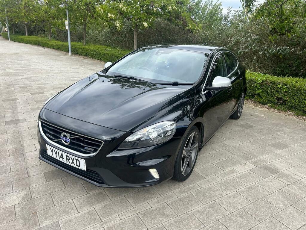 Volvo V40 1.6 D2 R-design Euro 5 Ss YY14RXD Black #3