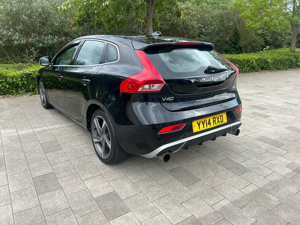 Volvo V40 1.6 D2 R-design Euro 5 Ss YY14RXD Black #4