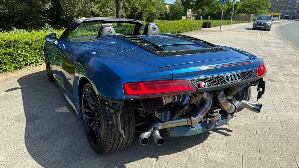 Audi R8 5.2 Fsi V10 Spyder S Tronic Quattro Euro 6 Ss 2 Blue #3