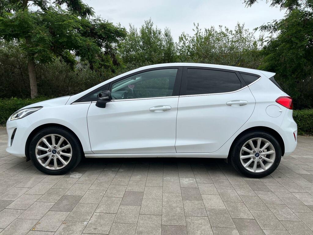 Ford Fiesta 1.0T Ecoboost Titanium Euro 6 Ss LP68HLP White #6