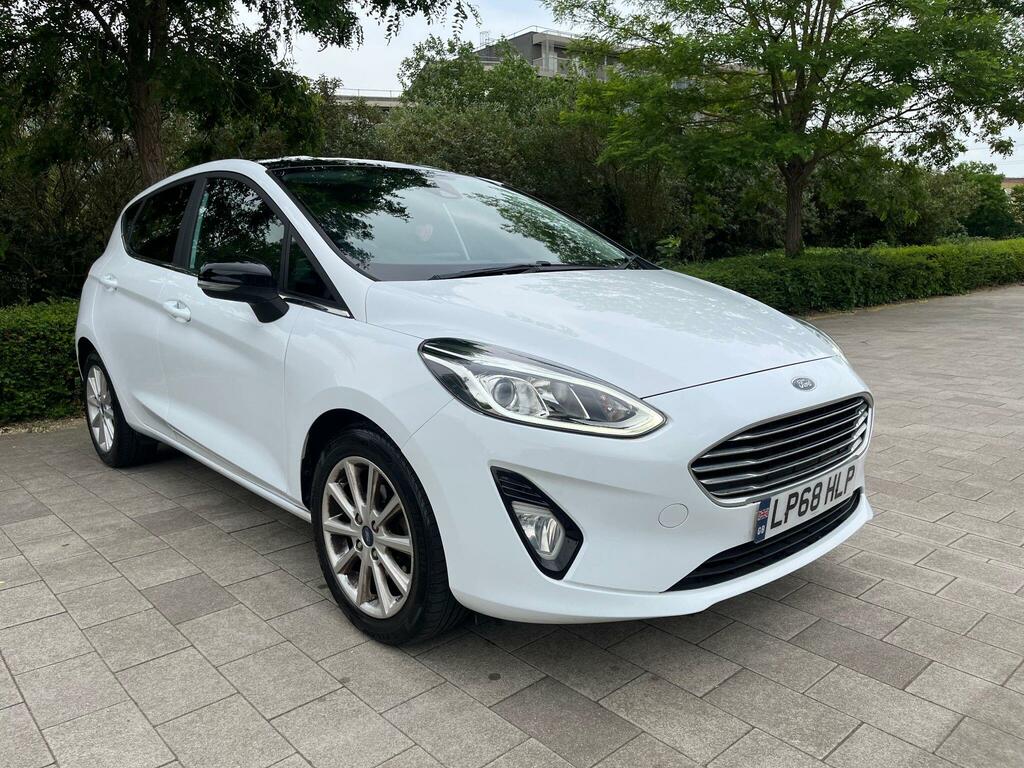 Ford Fiesta 1.0T Ecoboost Titanium Euro 6 Ss LP68HLP White #4