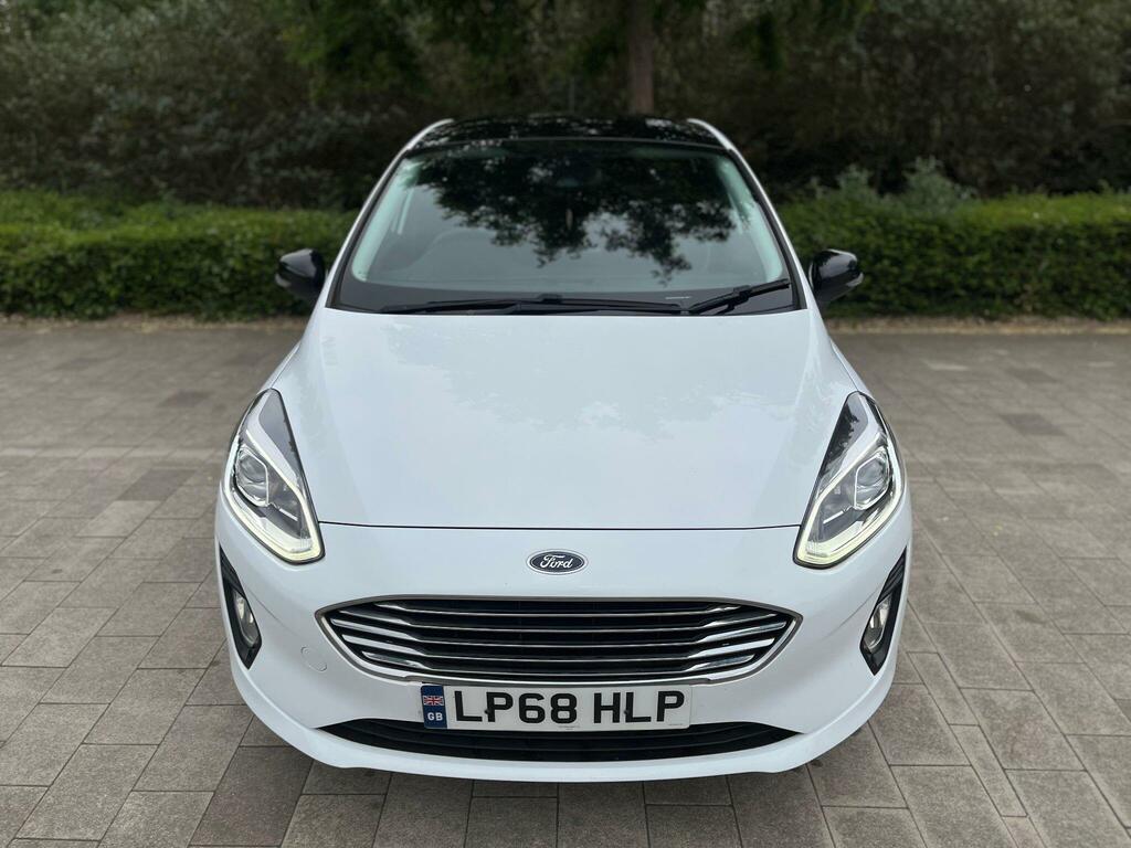 Ford Fiesta 1.0T Ecoboost Titanium Euro 6 Ss LP68HLP White #3