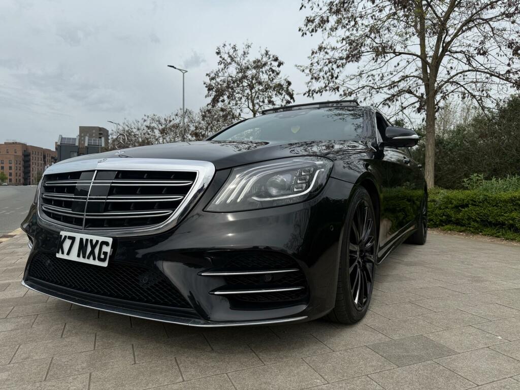 Mercedes-Benz S Class 2.9 S350ld Amg Line Executive, Premium Plus G-tr LJ68UZM Black #3