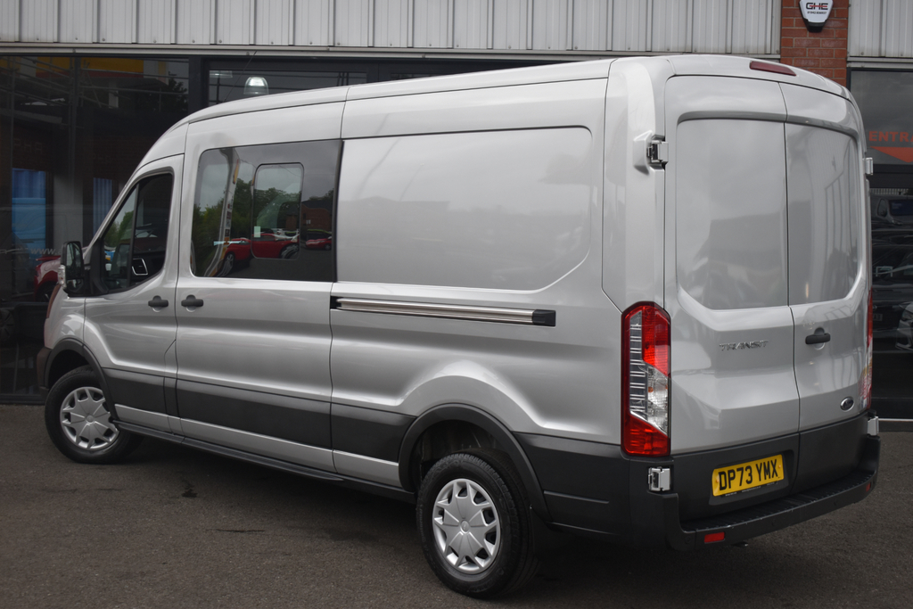 Ford Transit Custom 2.0 350 Ecoblue Trend Crew Van Double Cab Dies DP73YMX #2