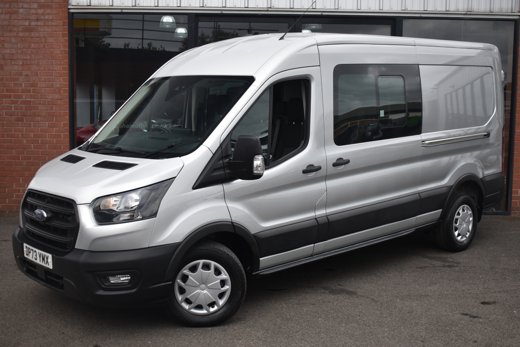 Ford Transit Custom 2.0 350 Ecoblue Trend Crew Van Double Cab Dies DP73YMX #4