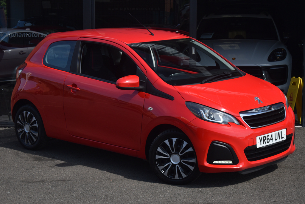 Peugeot 108 1.0 Vti Active Hatchback Euro 5 Red