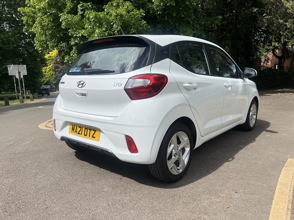 Hyundai I10 1.2 Se Connect 202121 MA21OTZ White #6