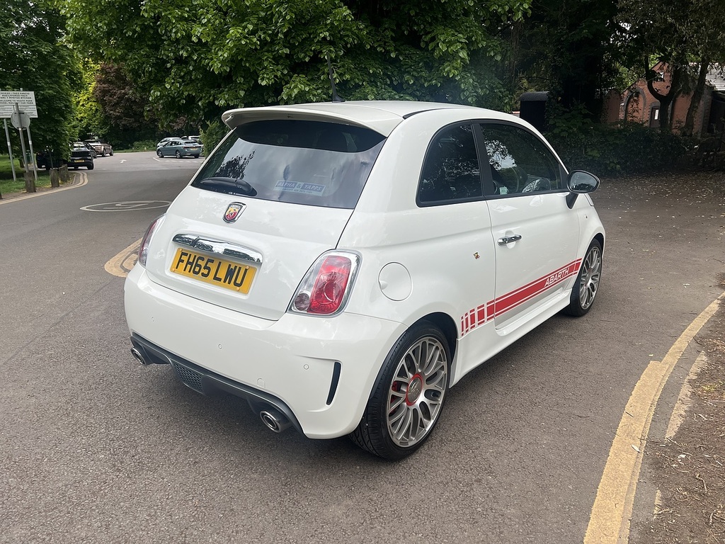 Abarth 595 T-jet Turismo 201565 White #6