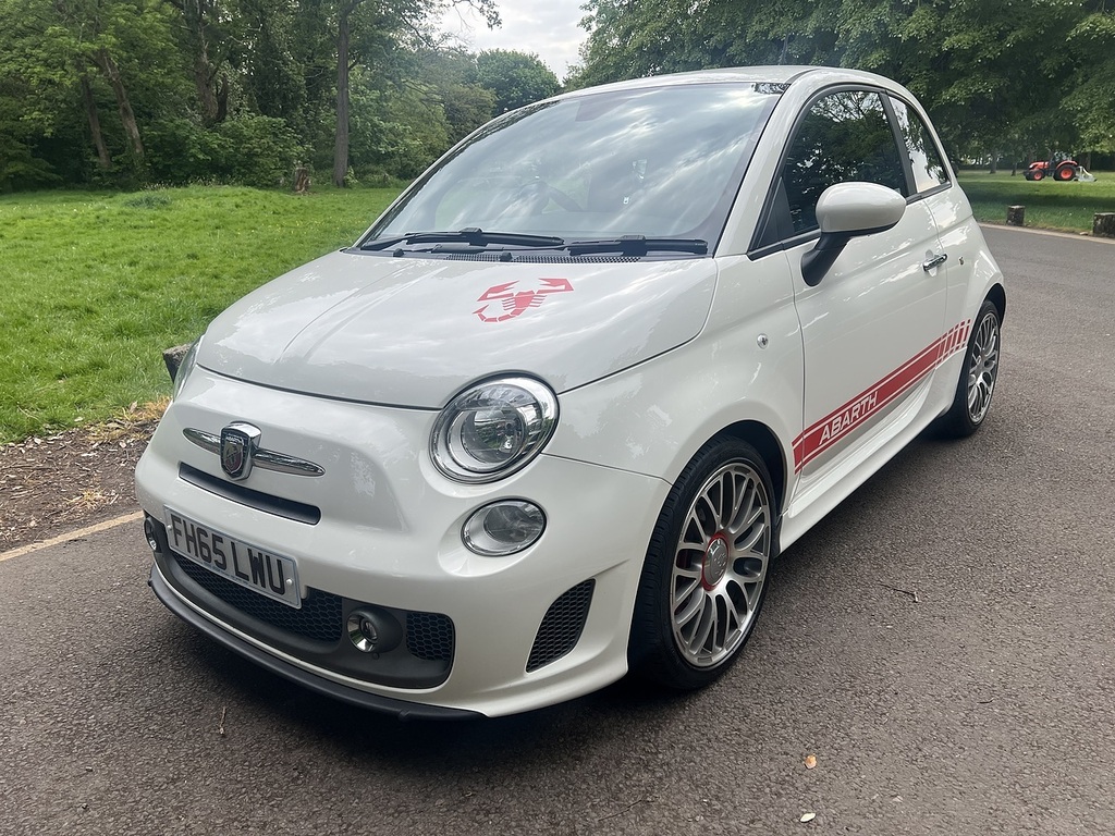 Abarth 595 T-jet Turismo 201565 White #3
