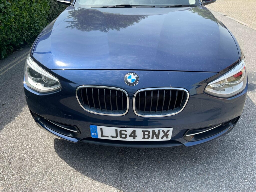 BMW 1 Series 2.0 118D Sport Euro 5 Ss LJ64BNX Blue #5