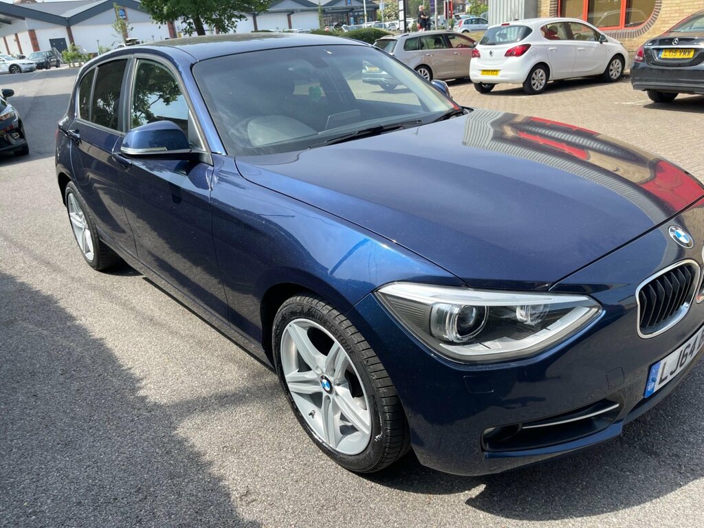BMW 1 Series 2.0 118D Sport Euro 5 Ss Blue