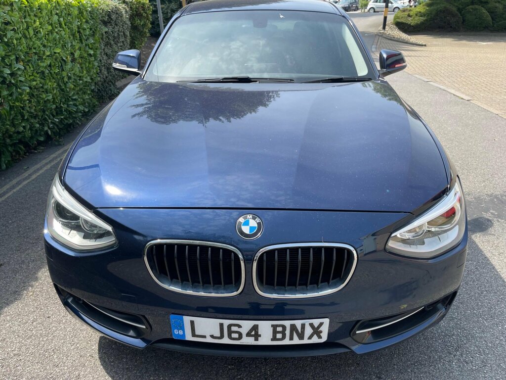 BMW 1 Series 2.0 118D Sport Euro 5 Ss LJ64BNX Blue #2