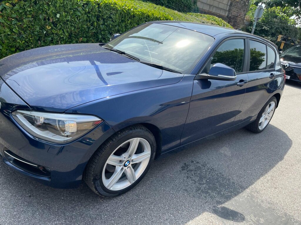 BMW 1 Series 2.0 118D Sport Euro 5 Ss LJ64BNX Blue #3
