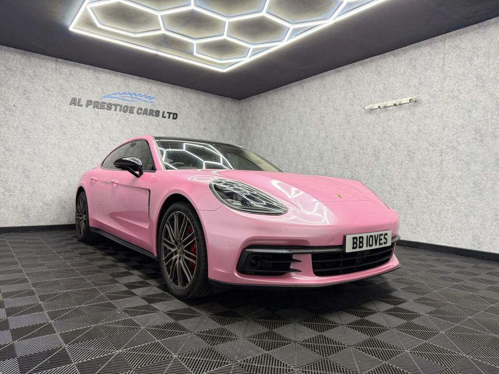 Porsche Panamera 2.9T V6 4S Saloon Pdk 4Wd Euro 6 Ss LB66FNS Pink #5