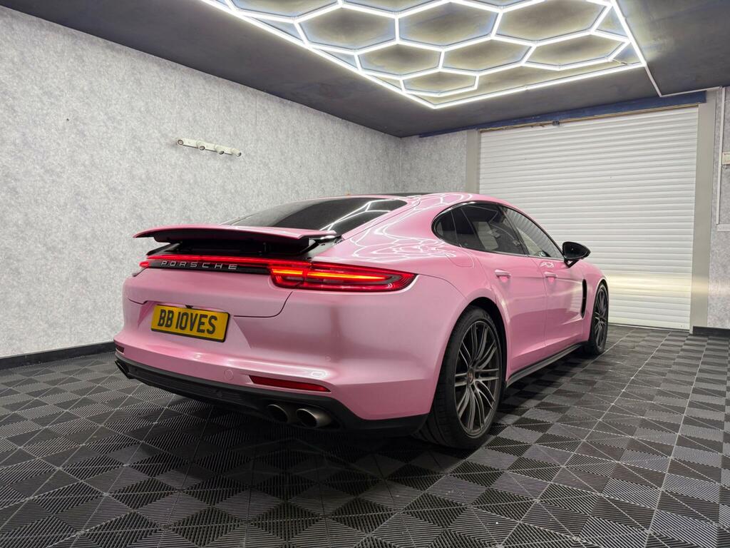 Porsche Panamera 2.9T V6 4S Saloon Pdk 4Wd Euro 6 Ss LB66FNS Pink #4