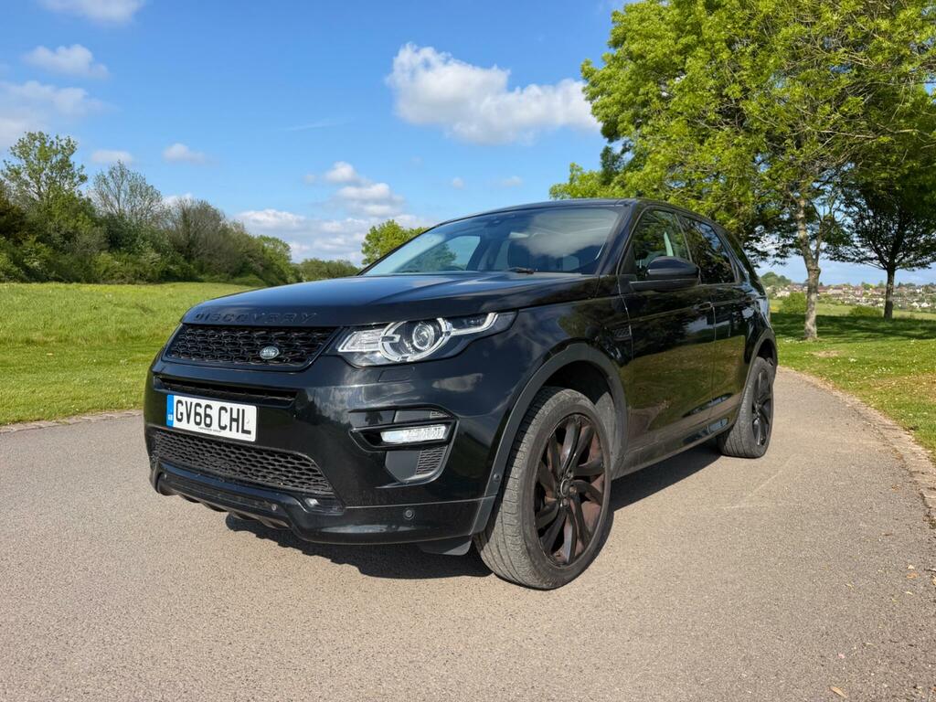 Land Rover Discovery Sport 2.0 Td4 Hse Dynamic Lux 4Wd Euro 6 Ss Black