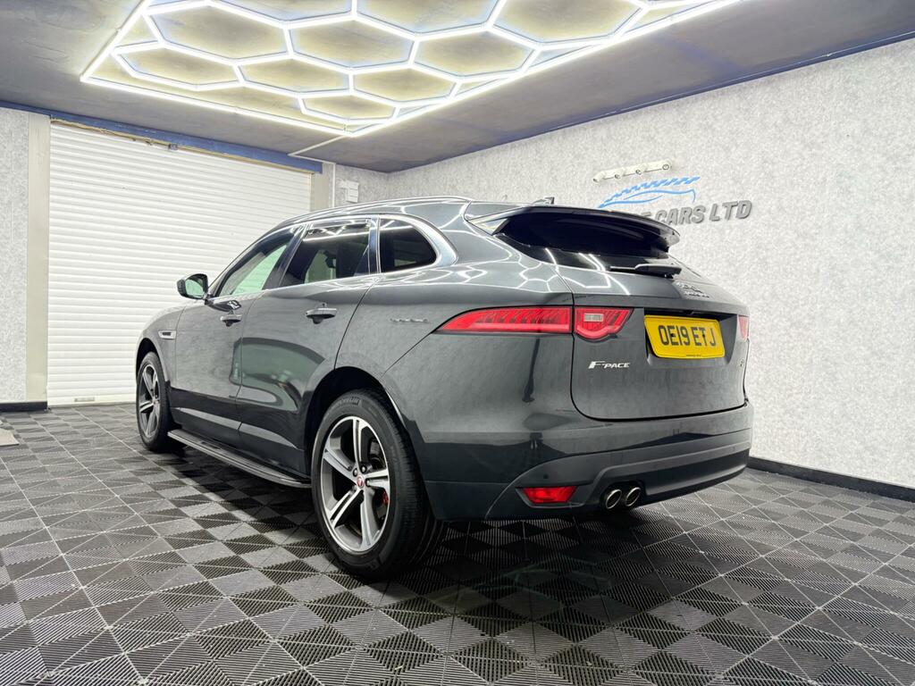 Jaguar F-Pace 2.0 D180 Portfolio Awd Euro 6 Ss OE19ETJ Grey #6