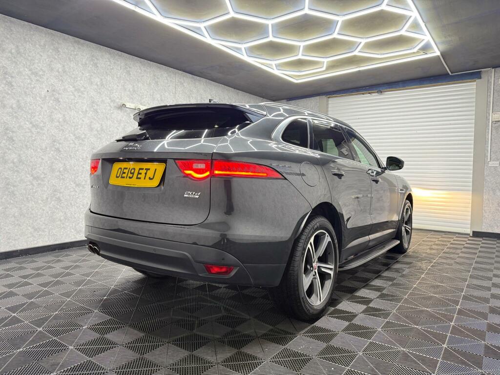 Jaguar F-Pace 2.0 D180 Portfolio Awd Euro 6 Ss OE19ETJ Grey #4
