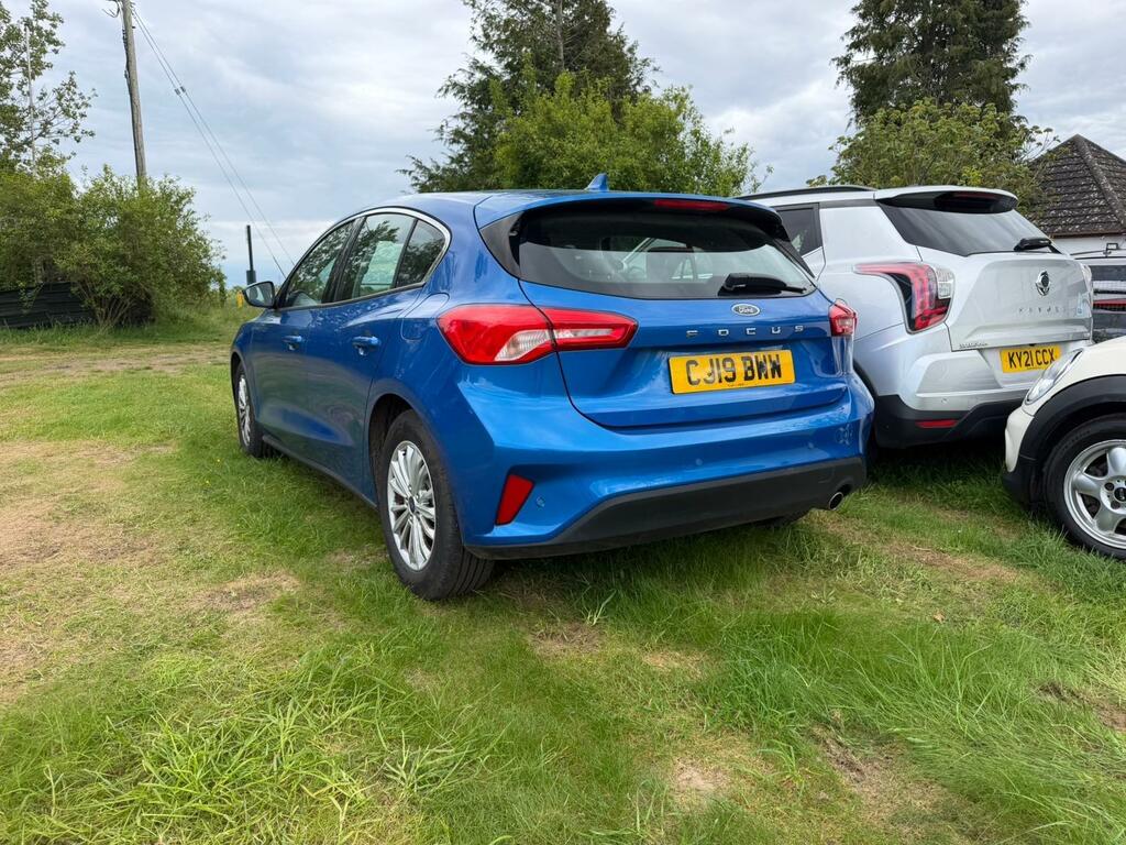 Ford Focus 1.0T Ecoboost Titanium Euro 6 Ss CJ19BWW Blue #5
