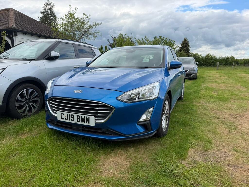 Ford Focus 1.0T Ecoboost Titanium Euro 6 Ss Blue