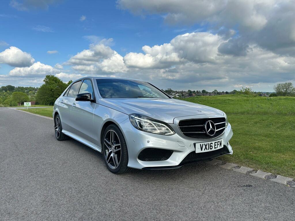 Mercedes-Benz E Class 2.1 E220 Bluetec Amg Night Edition G-tronic Euro Silver
