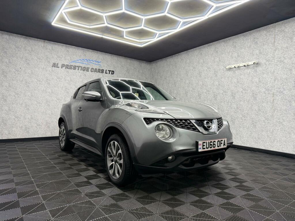 Nissan Juke 1.6 Tekna Xtron Euro 6 EU66OFA Grey #5
