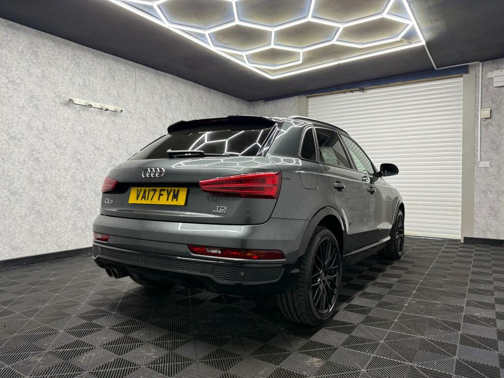 Audi Q3 2.0 Tdi Black Edition S Tronic Quattro Euro 6 Ss VA17FYM Grey #4