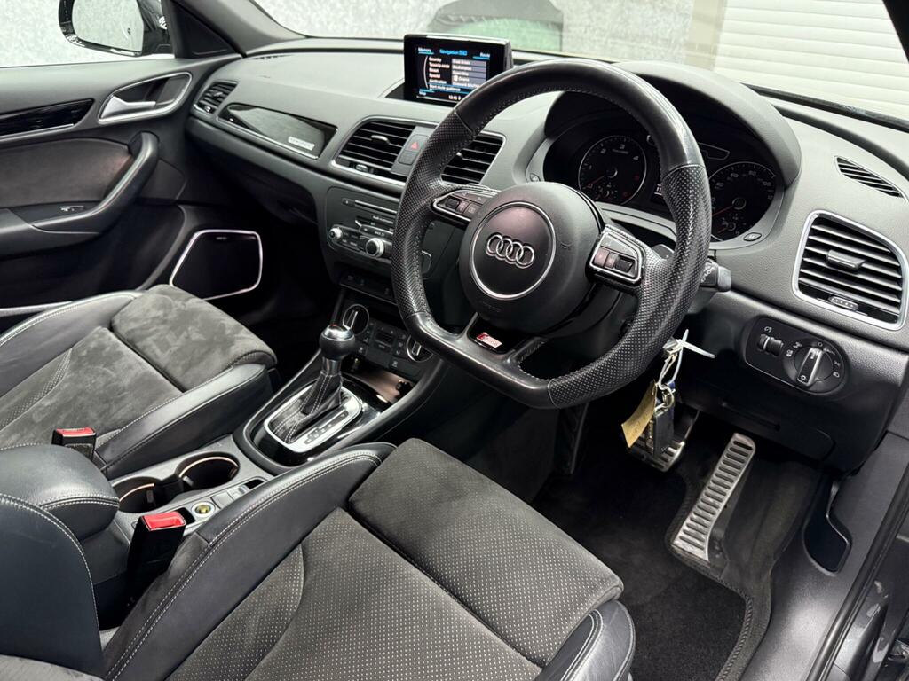 Audi Q3 2.0 Tdi Black Edition S Tronic Quattro Euro 6 Ss VA17FYM Grey #2