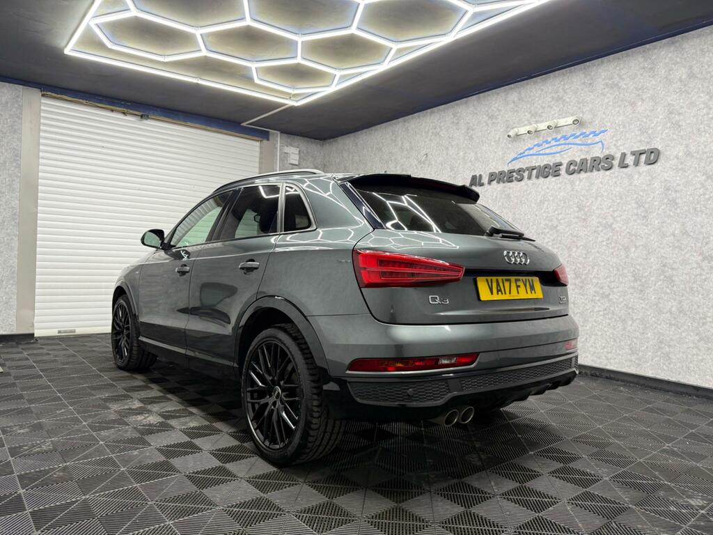 Audi Q3 2.0 Tdi Black Edition S Tronic Quattro Euro 6 Ss VA17FYM Grey #6