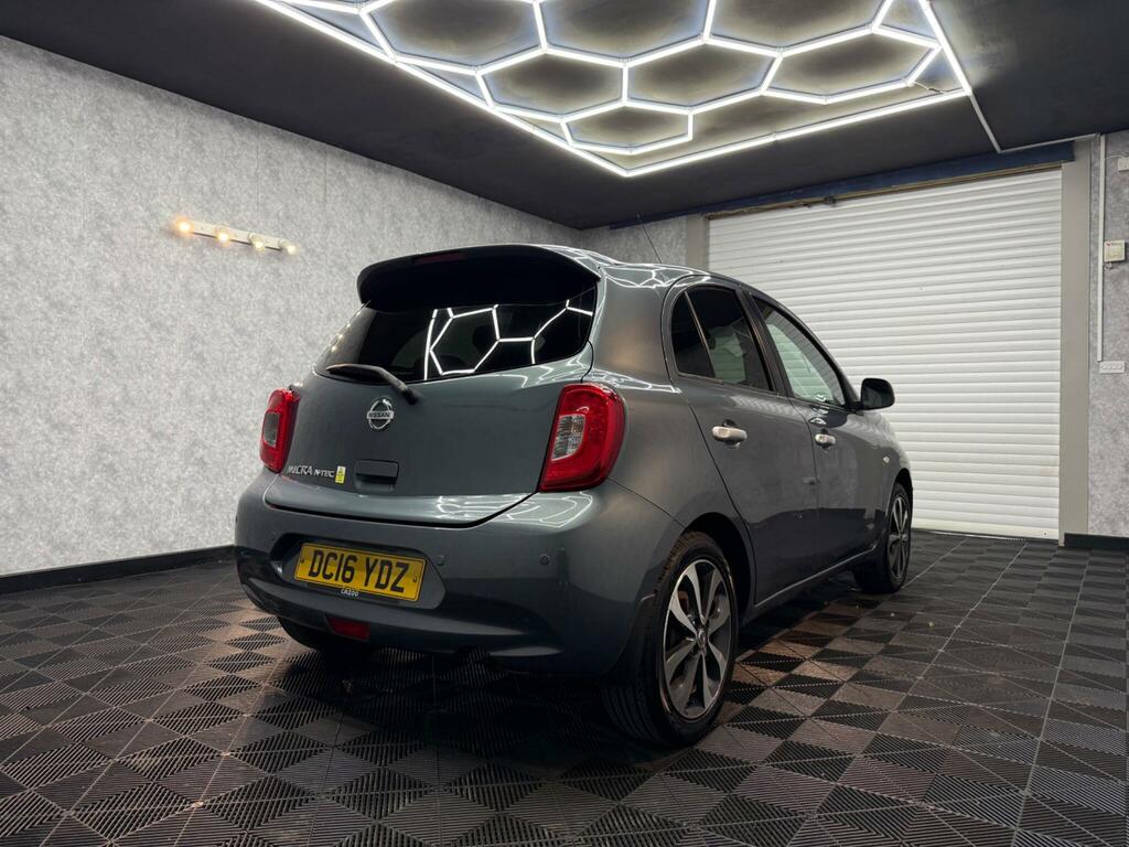 Nissan Micra 1.2 N-tec Cvt Euro 6 DC16YDZ Grey #4