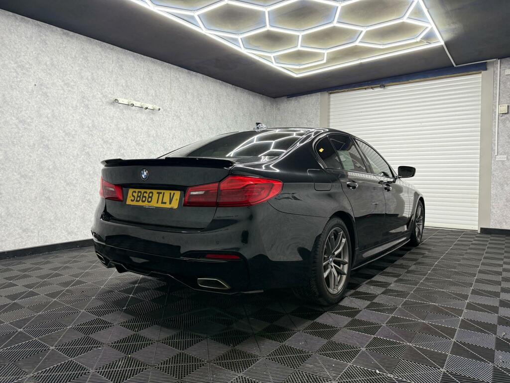 BMW 5 Series 2.0 520D M Sport Euro 6 Ss SB68TLV Black #4