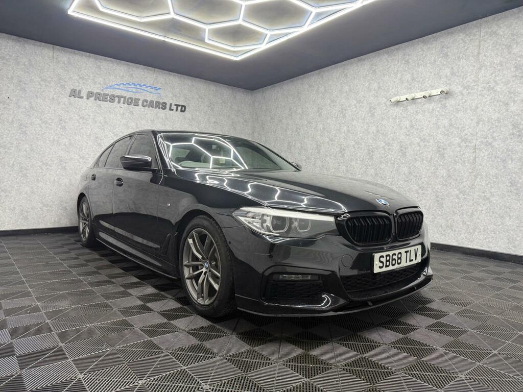 BMW 5 Series 2.0 520D M Sport Euro 6 Ss SB68TLV Black #5
