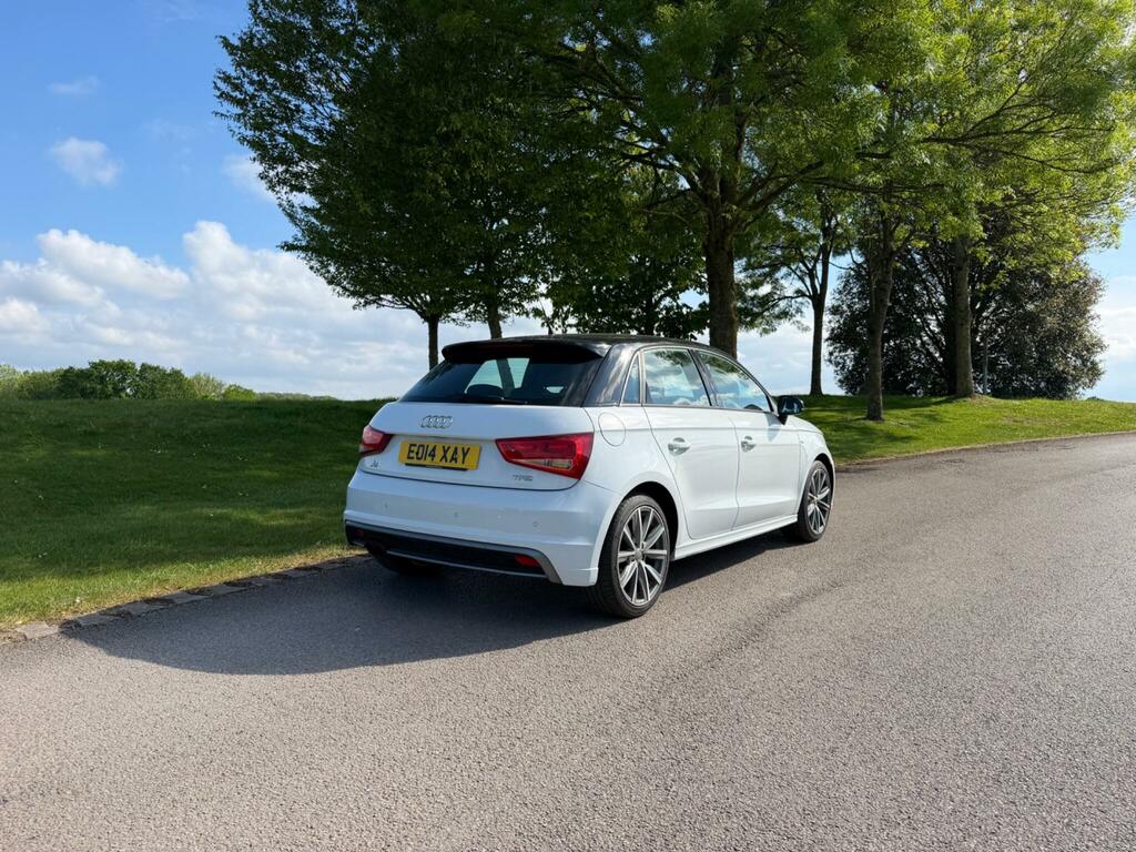 Audi A1 1.4 Tfsi S Line Style Edition Sportback Euro 5 S EO14XAY White #4