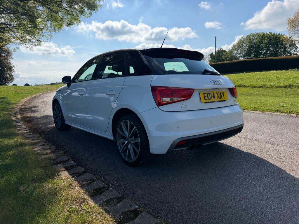 Audi A1 1.4 Tfsi S Line Style Edition Sportback Euro 5 S EO14XAY White #6