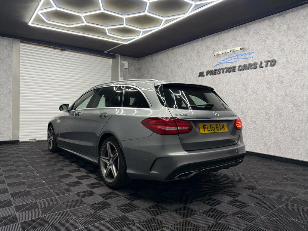 Mercedes-Benz C Class 2.1 C300h Bluetec Amg Line G-tronic Euro 6 Ss FL15EAK Silver #6