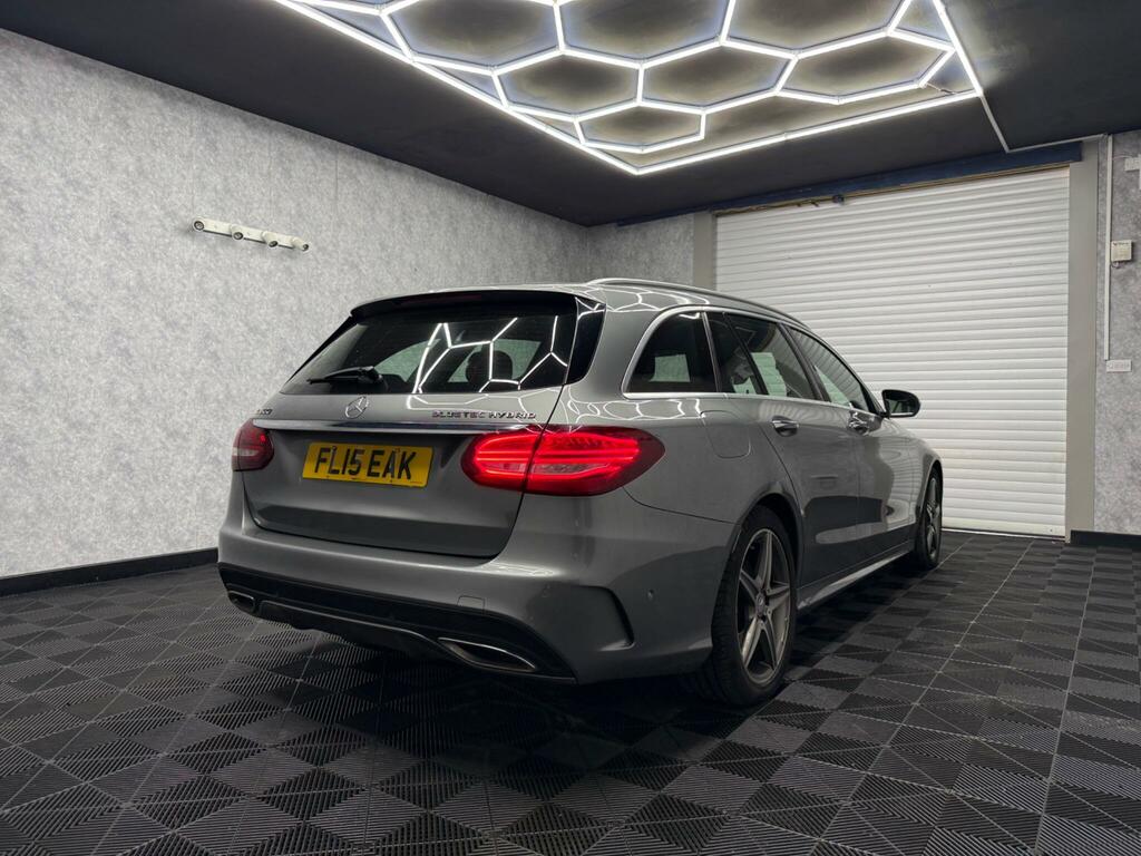 Mercedes-Benz C Class 2.1 C300h Bluetec Amg Line G-tronic Euro 6 Ss FL15EAK Silver #4