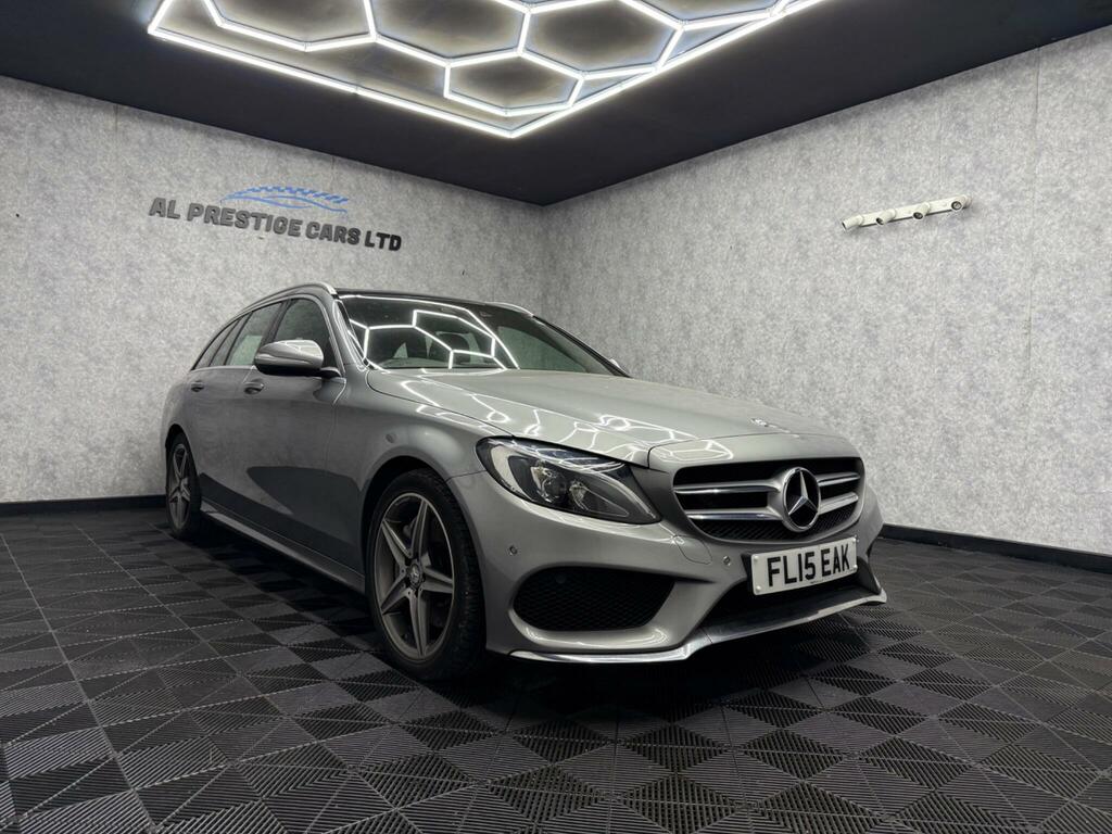 Mercedes-Benz C Class 2.1 C300h Bluetec Amg Line G-tronic Euro 6 Ss FL15EAK Silver #5