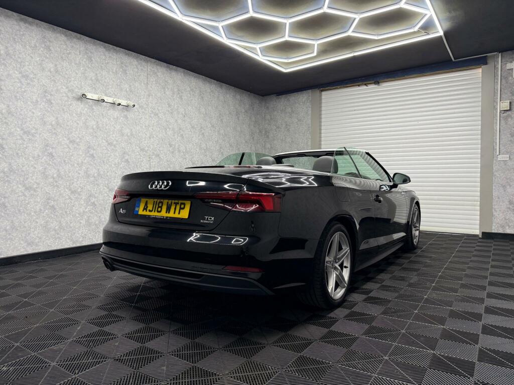 Audi A5 3.0 Tdi V6 S Line S Tronic Quattro Euro 6 Ss Black #6