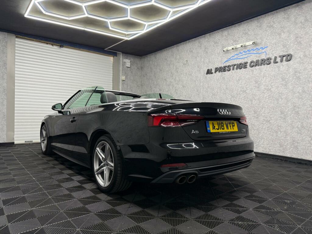 Audi A5 3.0 Tdi V6 S Line S Tronic Quattro Euro 6 Ss Black #5