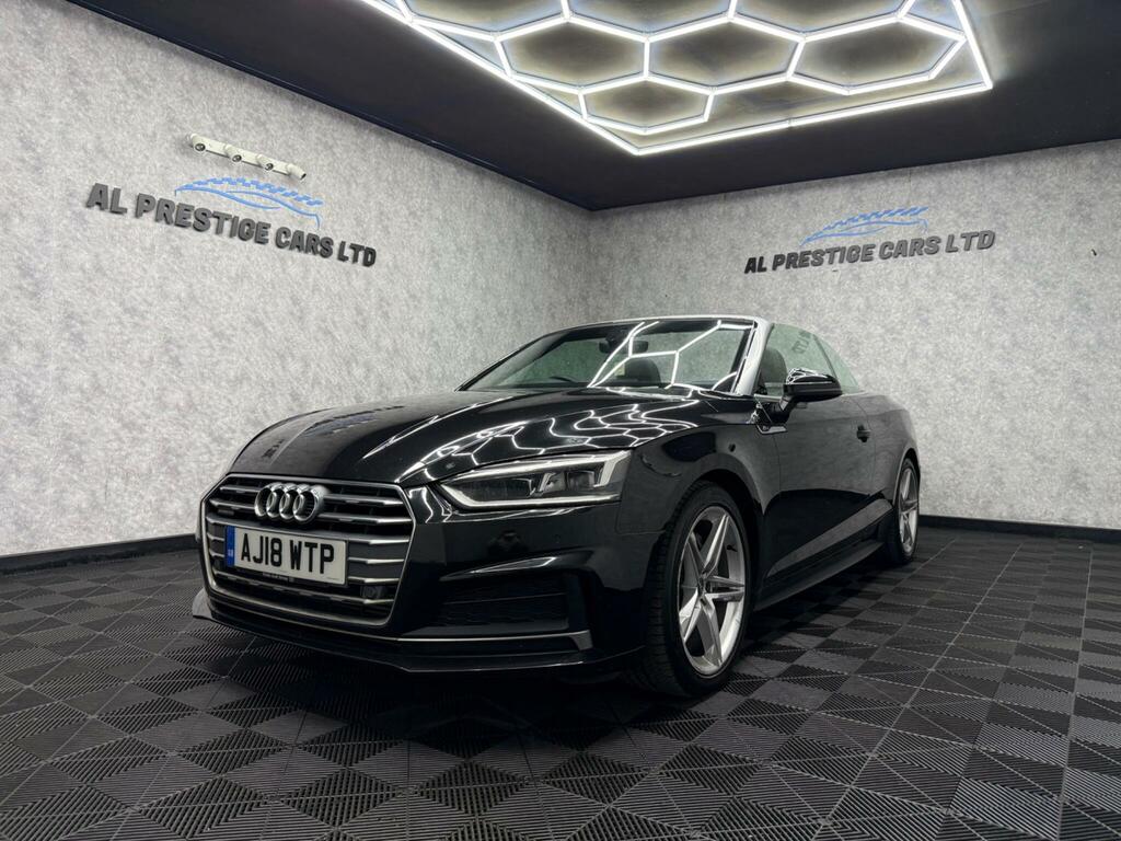 Audi A5 3.0 Tdi V6 S Line S Tronic Quattro Euro 6 Ss Black #2