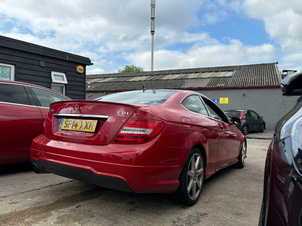 Mercedes-Benz C Class 2.1 C250 Cdi Amg Sport Edition G-tronic Euro 5 S SP14XXN Red #4