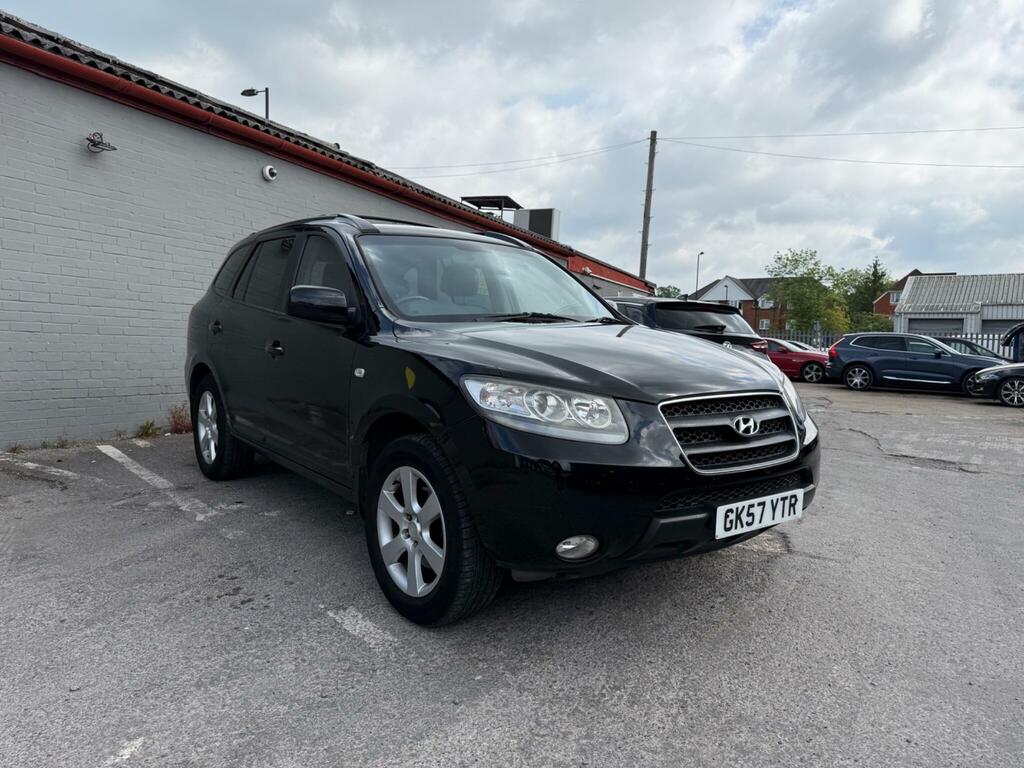 Hyundai Santa Fe 2.2 Crtd Cdx 4Wd Euro 3 7 Seat Black #4