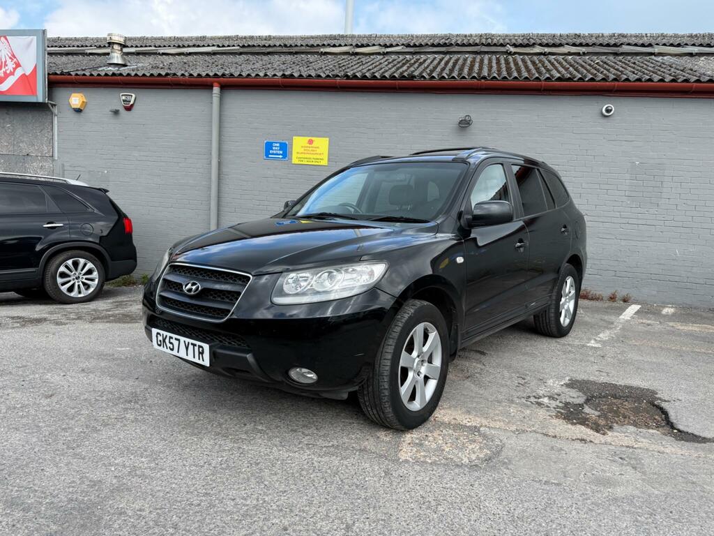 Hyundai Santa Fe 2.2 Crtd Cdx 4Wd Euro 3 7 Seat Black