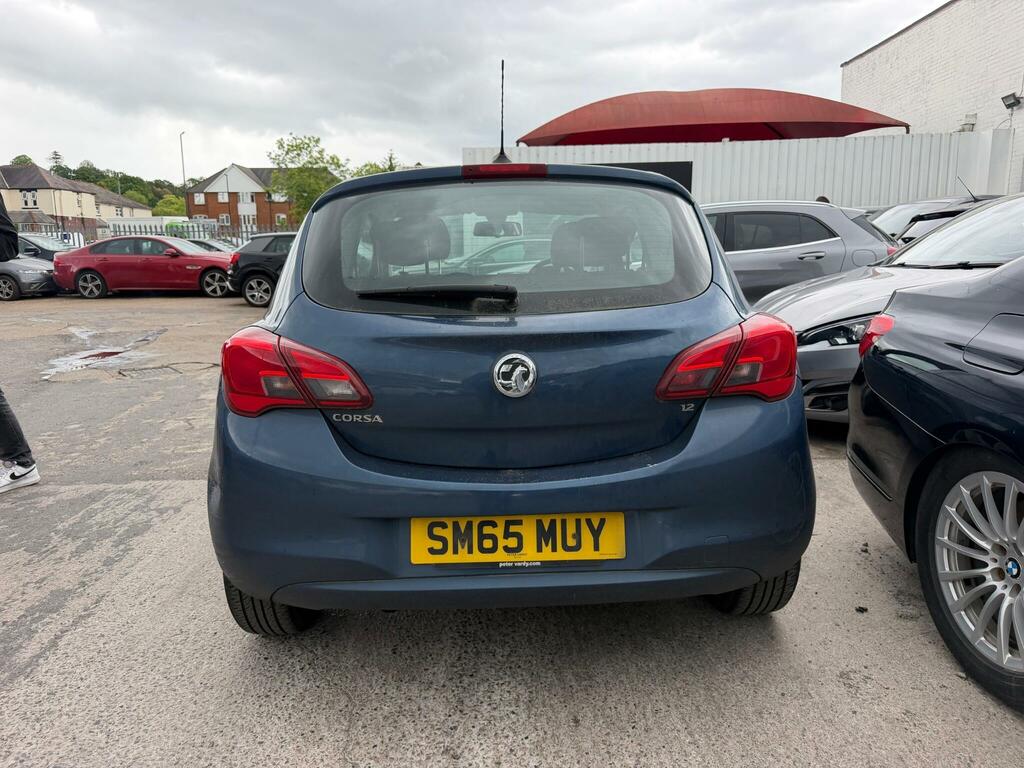 Vauxhall Corsa 1.2I Energy Euro 6 Ac SM65MUY Blue #4