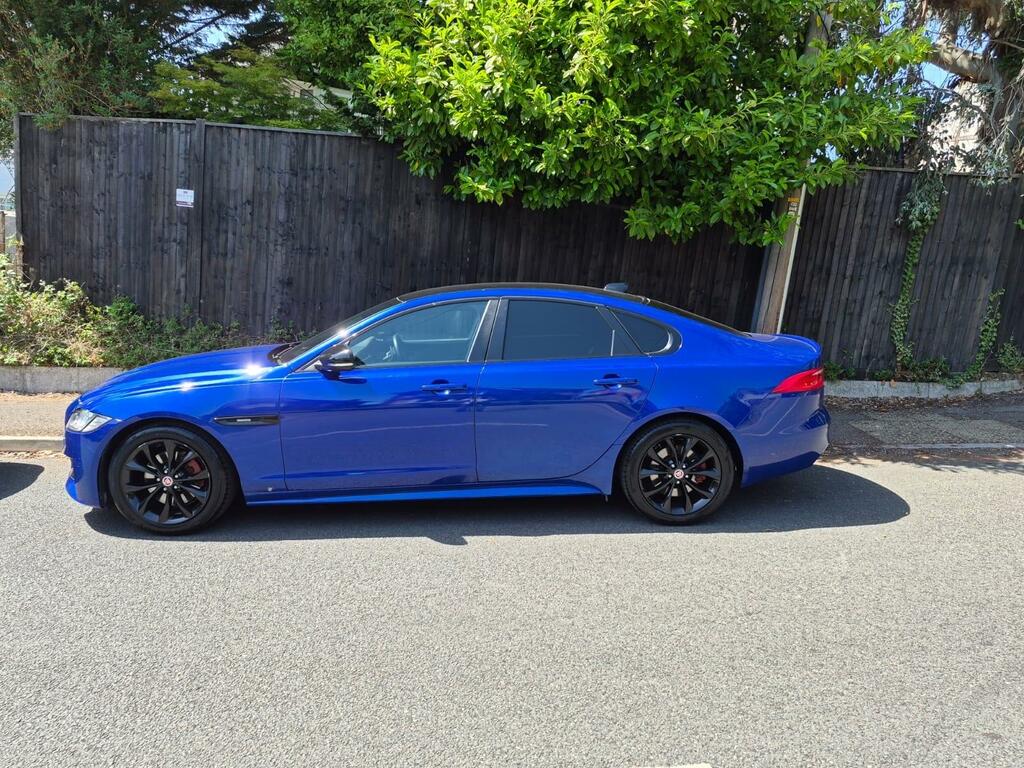 Jaguar XF 2.0D R-sport Euro 6 Ss K066MKL Blue #3